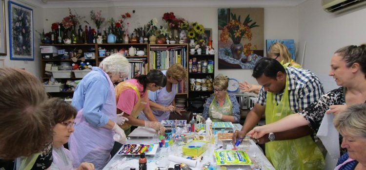 New Acrylic Pouring Introduction Workshop – Saturday – 30th November