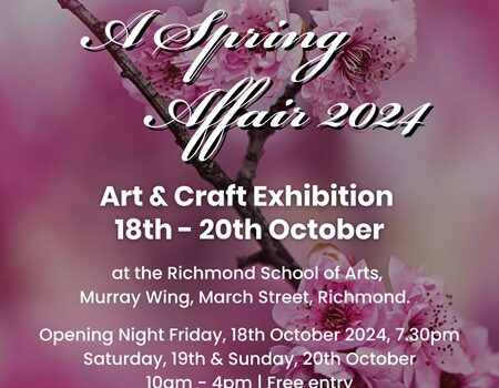 MTAS Spring Affair Exhibition, 18th – 20th October 2024